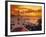 Mykonos Town and Harbour, Mykonos, Greece-Doug Pearson-Framed Photographic Print