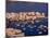 Mykonos Town at Sunset, Mykonos, Greece-Walter Bibikow-Mounted Photographic Print