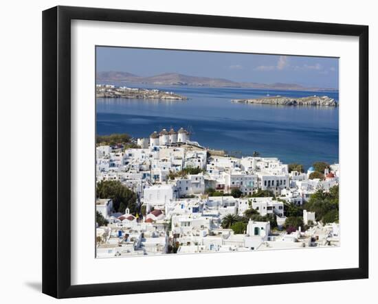 Mykonos Town, Island of Mykonos, Cyclades, Greek Islands, Greece, Europe-Richard Cummins-Framed Photographic Print