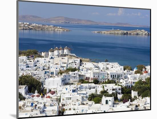 Mykonos Town, Island of Mykonos, Cyclades, Greek Islands, Greece, Europe-Richard Cummins-Mounted Photographic Print