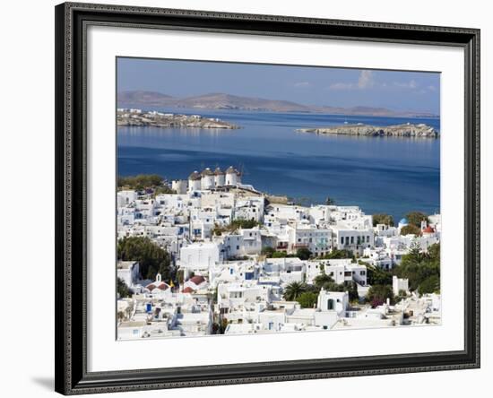 Mykonos Town, Island of Mykonos, Cyclades, Greek Islands, Greece, Europe-Richard Cummins-Framed Photographic Print