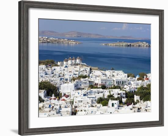 Mykonos Town, Island of Mykonos, Cyclades, Greek Islands, Greece, Europe-Richard Cummins-Framed Photographic Print