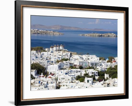 Mykonos Town, Island of Mykonos, Cyclades, Greek Islands, Greece, Europe-Richard Cummins-Framed Photographic Print