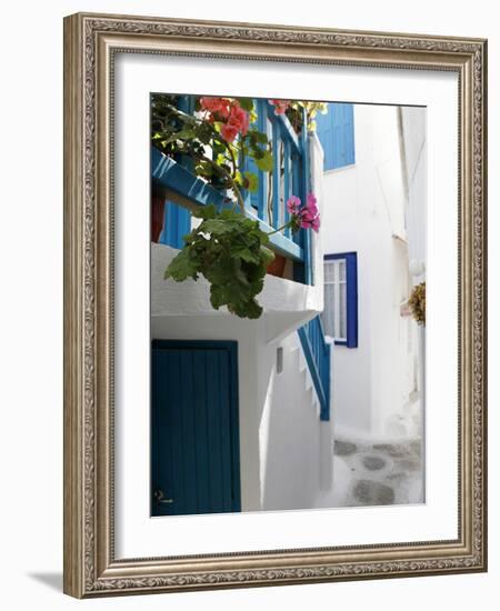 Mykonos Town, Mykonos, Cyclades Islands, Greek Islands, Greece, Europe-Hans Peter Merten-Framed Photographic Print