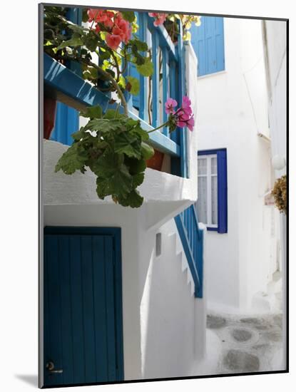 Mykonos Town, Mykonos, Cyclades Islands, Greek Islands, Greece, Europe-Hans Peter Merten-Mounted Photographic Print