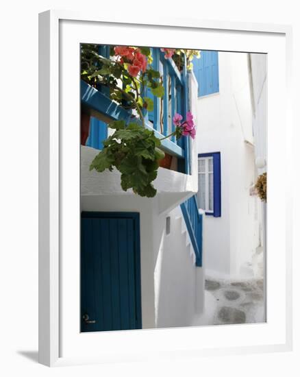 Mykonos Town, Mykonos, Cyclades Islands, Greek Islands, Greece, Europe-Hans Peter Merten-Framed Photographic Print