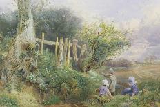 The Rustic Stile-Myles Birket Foster-Giclee Print