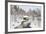 Myllykoski Rapids and Old Mill, Oulankajoki NP, Kuusamo, Finland-Peter Adams-Framed Photographic Print