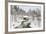 Myllykoski Rapids and Old Mill, Oulankajoki NP, Kuusamo, Finland-Peter Adams-Framed Photographic Print