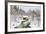 Myllykoski Rapids and Old Mill, Oulankajoki NP, Kuusamo, Finland-Peter Adams-Framed Photographic Print