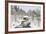 Myllykoski Rapids and Old Mill, Oulankajoki NP, Kuusamo, Finland-Peter Adams-Framed Photographic Print