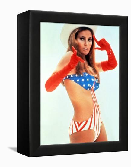 Myra Breckinridge, Raquel Welch, 1970-null-Framed Stretched Canvas