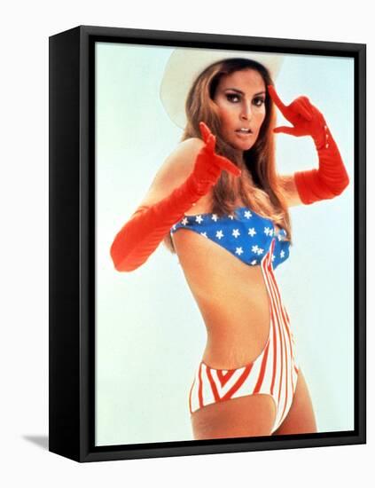 Myra Breckinridge, Raquel Welch, 1970-null-Framed Stretched Canvas