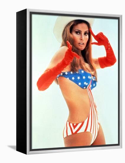 Myra Breckinridge, Raquel Welch, 1970-null-Framed Stretched Canvas