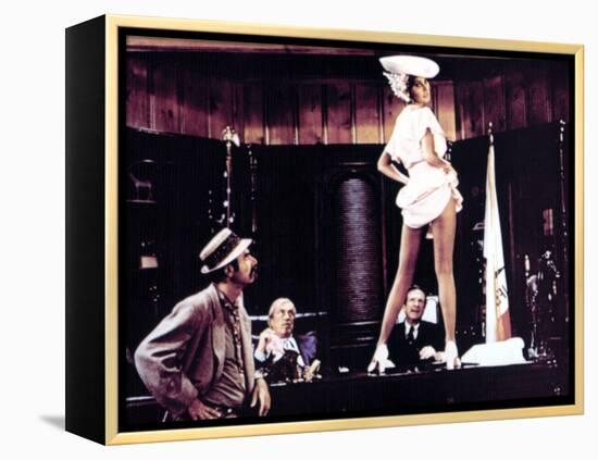 Myra Breckinridge, Roger C. Carmel, John Huston, Raquel Welch, Robert P. Lieb, 1970-null-Framed Stretched Canvas