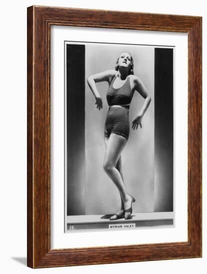 Myriam Valey, C1938-null-Framed Giclee Print