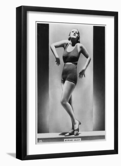 Myriam Valey, C1938-null-Framed Giclee Print