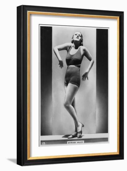 Myriam Valey, C1938-null-Framed Giclee Print