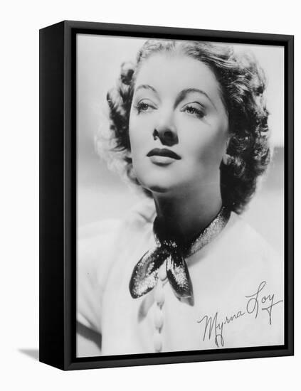 Myrna Loy (1905-199), American Actress, C1930S-null-Framed Premier Image Canvas