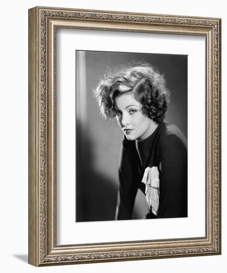 Myrna Loy, 1935-null-Framed Photographic Print