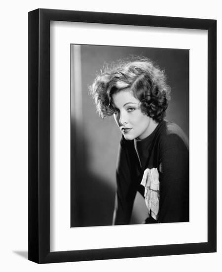 Myrna Loy, 1935-null-Framed Photographic Print