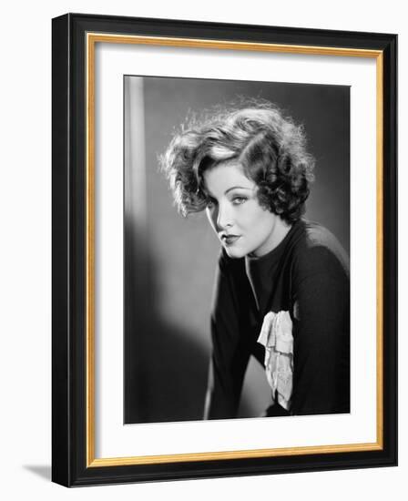 Myrna Loy, 1935-null-Framed Photographic Print