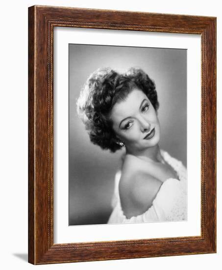 Myrna Loy, 1946-null-Framed Photographic Print