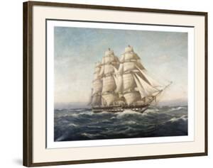 Uss Constitution by Myron Clark