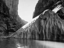 Mariscal Canyon, with Steep, Jagged Walls Rising Sharply from River, at Big Bend National Park-Myron Davis-Photographic Print
