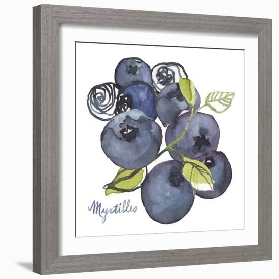 Myrtilles-Sandra Jacobs-Framed Giclee Print