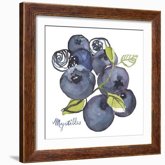 Myrtilles-Sandra Jacobs-Framed Giclee Print