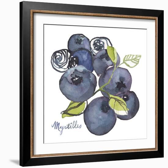 Myrtilles-Sandra Jacobs-Framed Giclee Print