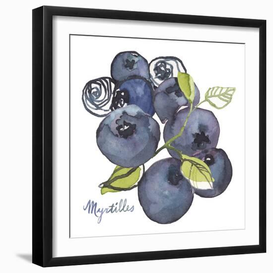 Myrtilles-Sandra Jacobs-Framed Giclee Print