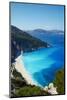 Myrtos Beach, Cephalonia, Ionian Islands, Greek Islands, Greece, Europe-Tuul-Mounted Photographic Print