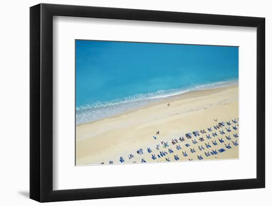 Myrtos Beach, Cephalonia, Ionian Islands, Greek Islands, Greece, Europe-Tuul-Framed Photographic Print