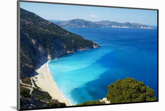 Myrtos Beach, Cephalonia, Ionian Islands, Greek Islands, Greece, Europe-Tuul-Mounted Photographic Print