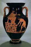 Attic Red-Figure Belly Amphora Depicting Croesus on His Pyre, from Vulci, circa 500-490 BC-Myson-Mounted Giclee Print