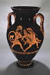 Attic Red-Figure Belly Amphora Depicting Croesus on His Pyre, from Vulci, circa 500-490 BC-Myson-Framed Giclee Print