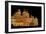 Mysore Palace in India Illuminated at Night-flocu-Framed Photographic Print