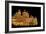 Mysore Palace in India Illuminated at Night-flocu-Framed Photographic Print