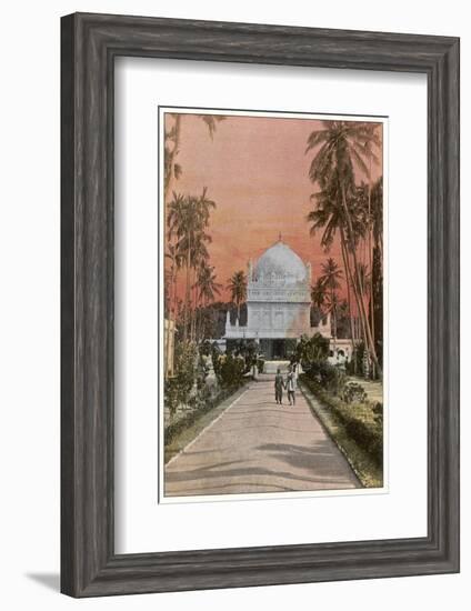 Mysore: Tombs of Tippoo Sahib and Hyder Ali-null-Framed Photographic Print