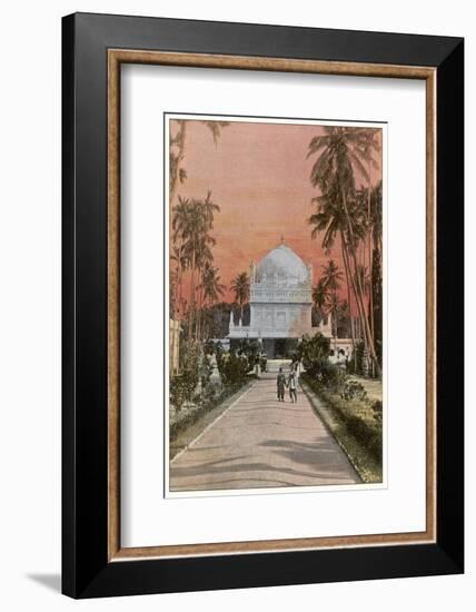 Mysore: Tombs of Tippoo Sahib and Hyder Ali-null-Framed Photographic Print