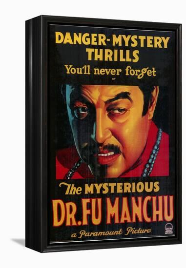 Mysterious Dr. Fu Manchu, 1929-null-Framed Stretched Canvas
