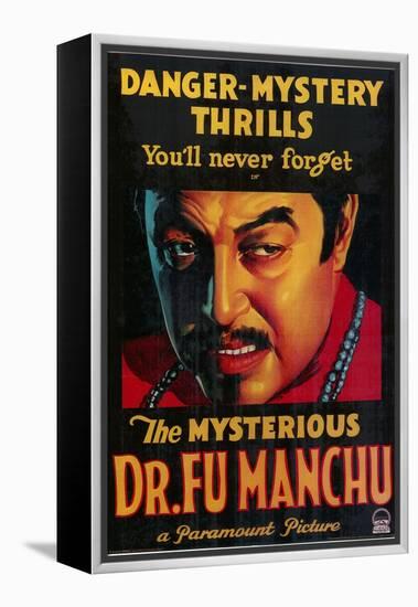 Mysterious Dr. Fu Manchu, 1929-null-Framed Stretched Canvas