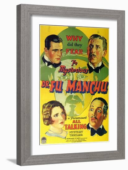 Mysterious Dr Fu Manchu, 1929-null-Framed Art Print