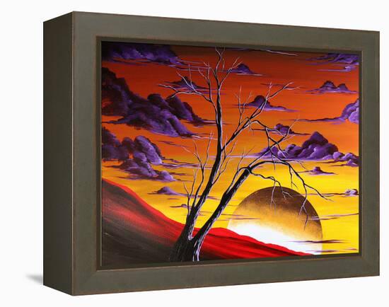 Mysterious Eve-Megan Aroon Duncanson-Framed Stretched Canvas