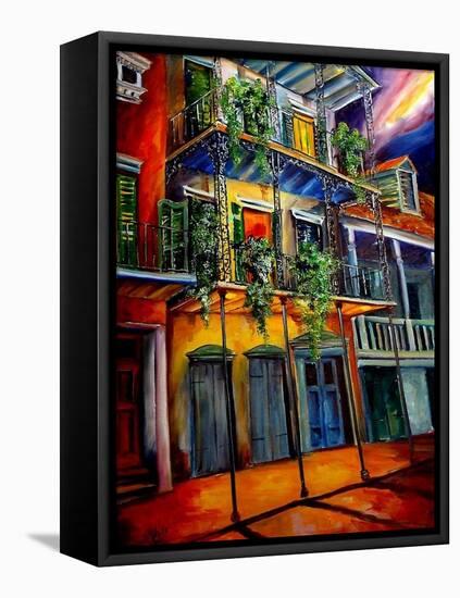 Mysterious French Quarter-Diane Millsap-Framed Stretched Canvas