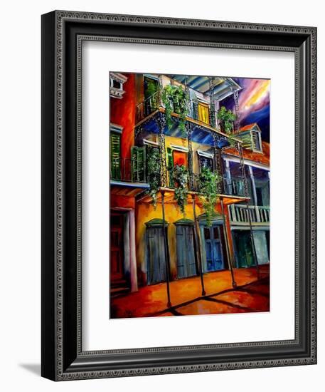 Mysterious French Quarter-Diane Millsap-Framed Art Print