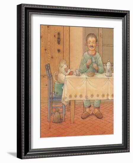 Mysterious Guest, 2005-Kestutis Kasparavicius-Framed Giclee Print