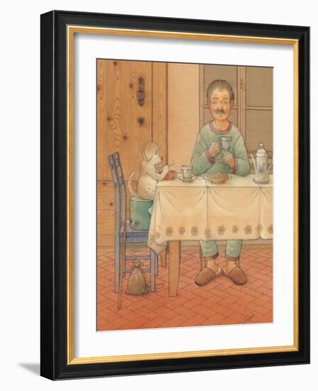 Mysterious Guest, 2005-Kestutis Kasparavicius-Framed Giclee Print